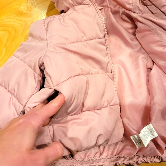 The Children's Place Toddler Puffer Coat Pink Size 2T - Picture 8 of 9